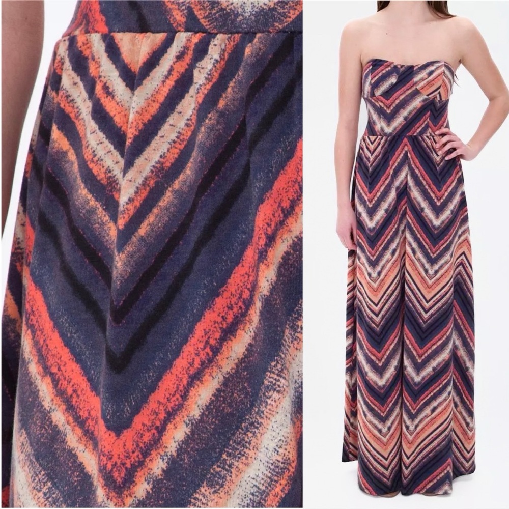 Daytrip Chevron Tube Top Maxi Dress | Buckle - S